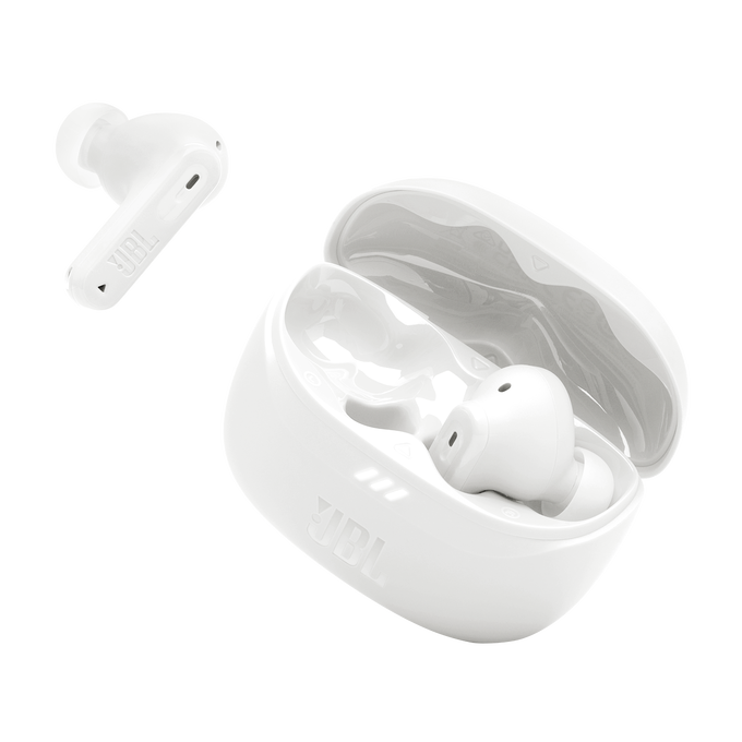 JBL Tune Beam 2 - White - True Wireless Noise Cancelling Earbuds - Detailshot 2 image number null